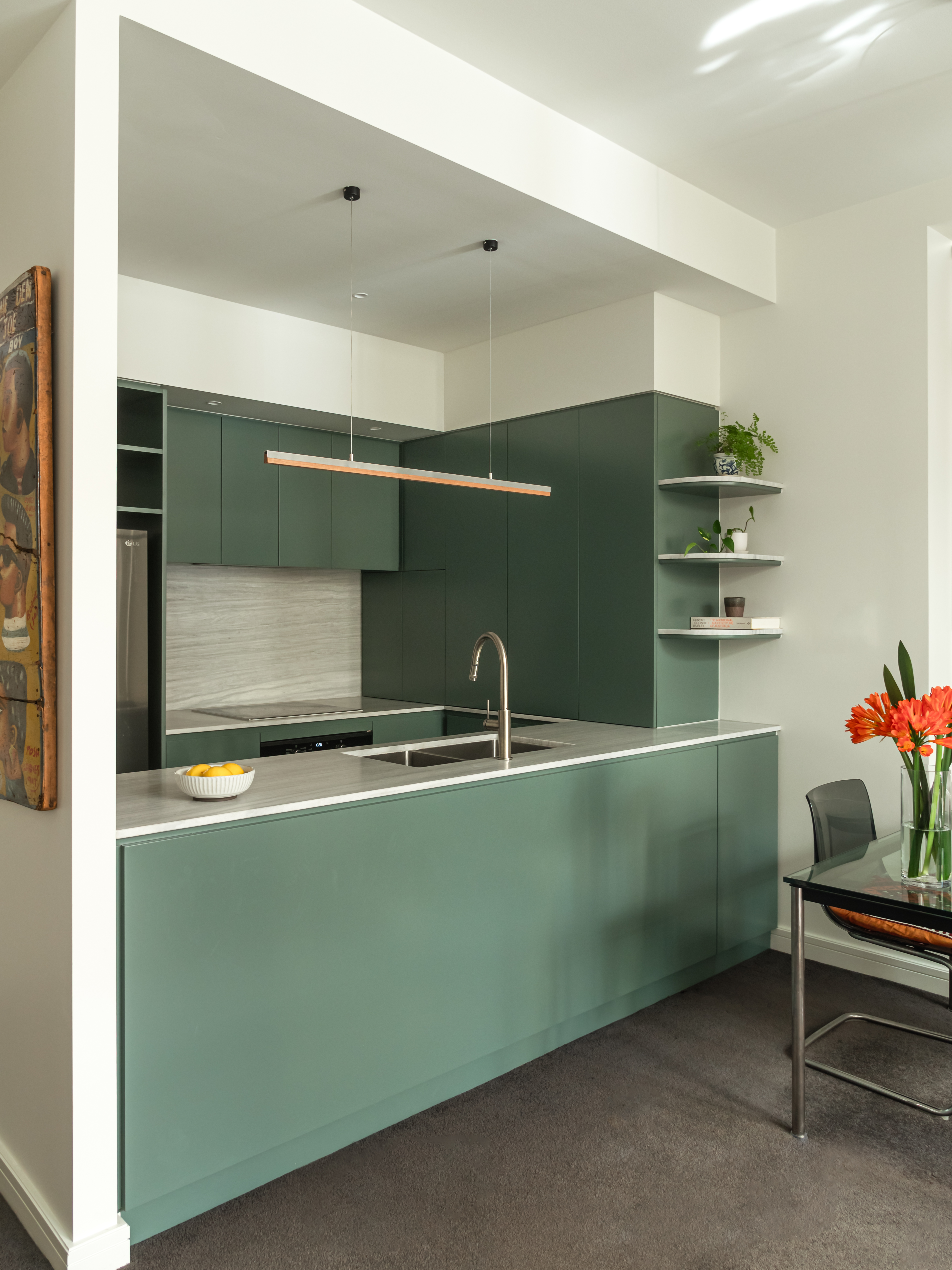 Open plan kitchen renovation — Livity Architecture